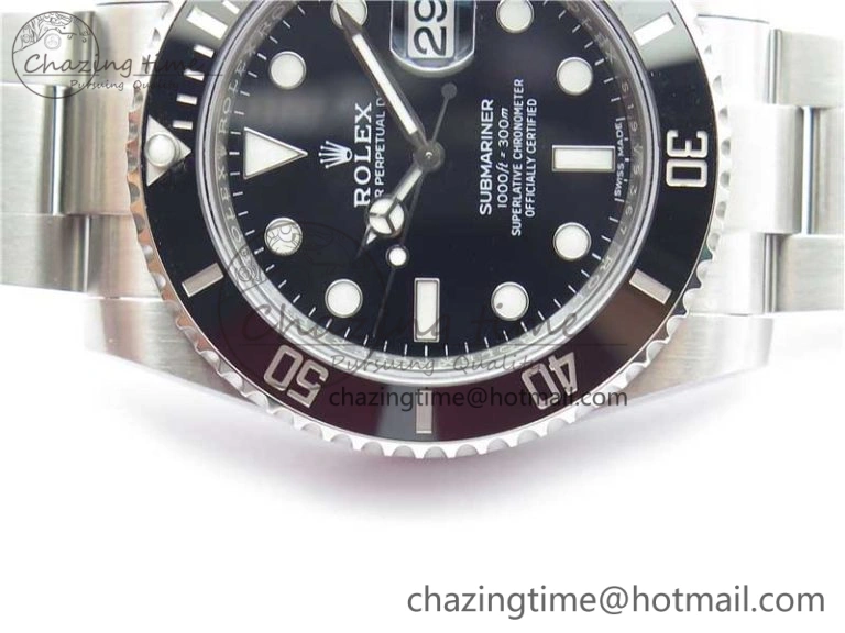 Submariner 116610 LN Black Ceramic VSF 1:1 Best Edition 904L SS Case and Bracelet VS3135