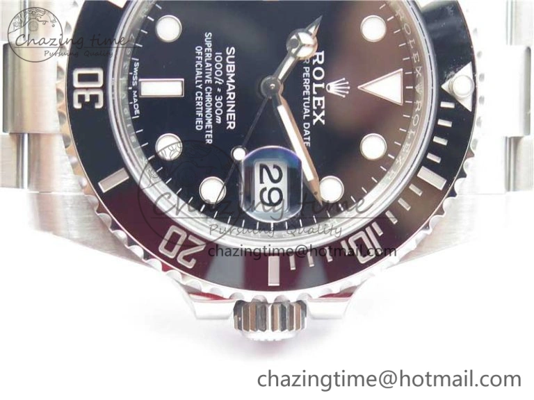 Submariner 116610 LN Black Ceramic VSF 1:1 Best Edition 904L SS Case and Bracelet VS3135