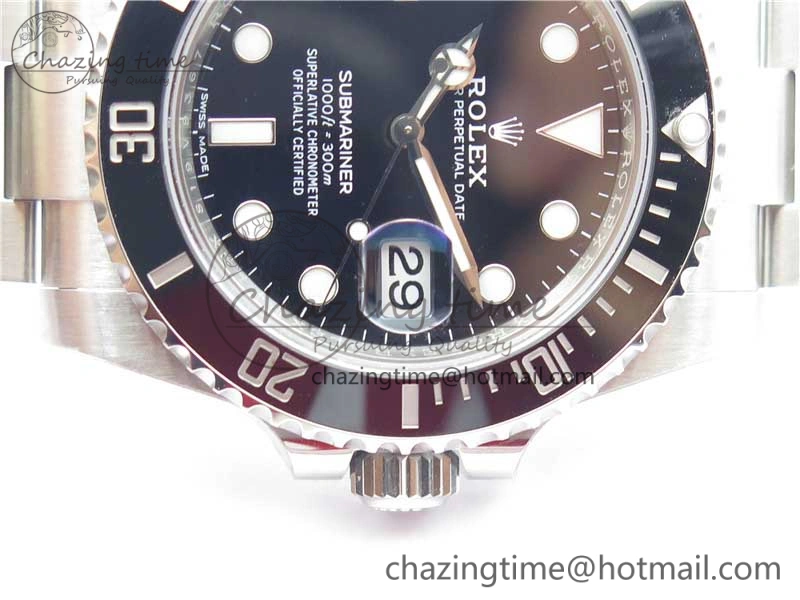 Submariner 116610 LN Black Ceramic VSF 1:1 Best Edition 904L SS Case and Bracelet VS3135