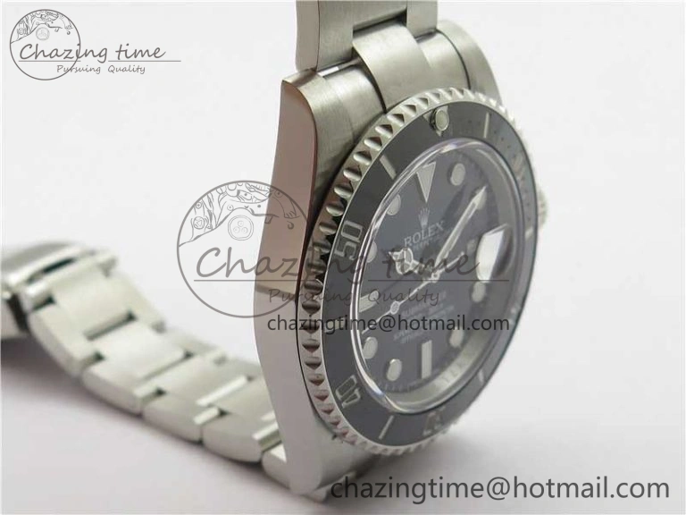 Submariner 116610 LN Black Ceramic ZRF 1:1 Best Edition on SS Bracelet VR3135 (CF Bezel)