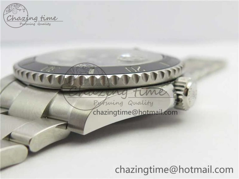 Submariner 116610 LN Black Ceramic ZZF 904L 1:1 Best Edition on SS Bracelet A2836
