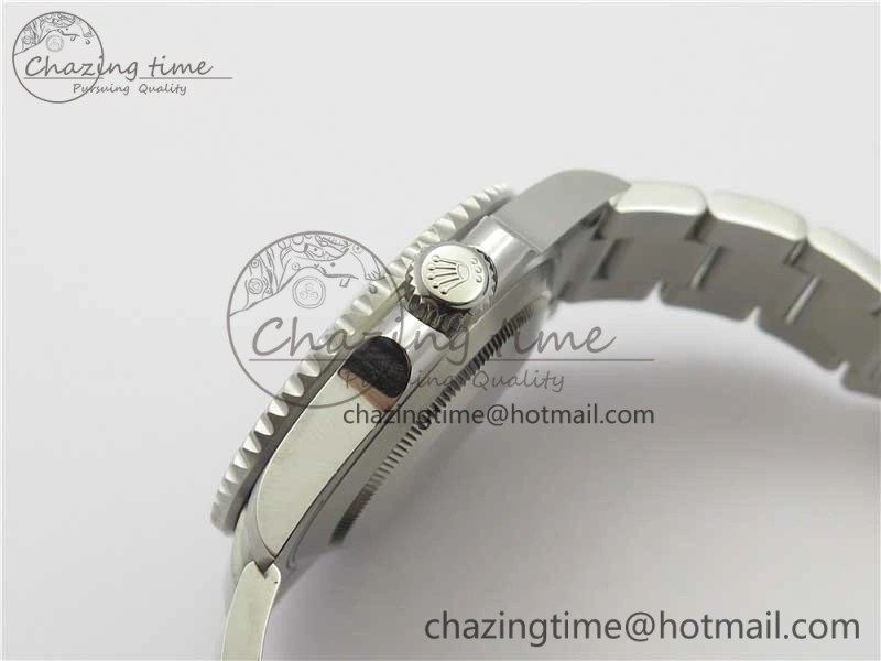 Submariner 116610 LN Black Ceramic ZZF 904L 1:1 Best Edition on SS Bracelet SA3135 V2