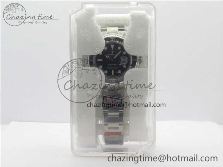 Submariner 116610 LN Black Ceramic ZZF 904L 1:1 Best Edition on SS Bracelet SA3135 V2