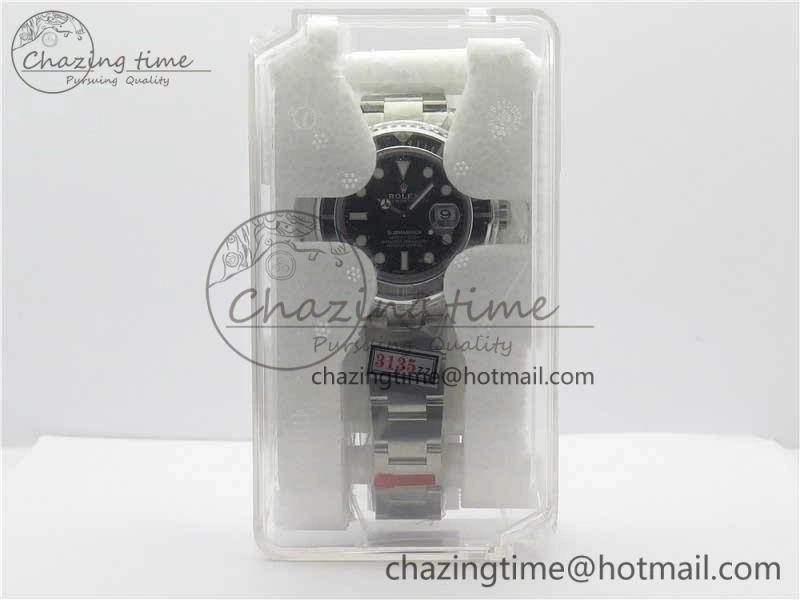 Submariner 116610 LN Black Ceramic ZZF 904L 1:1 Best Edition on SS Bracelet SA3135 V2