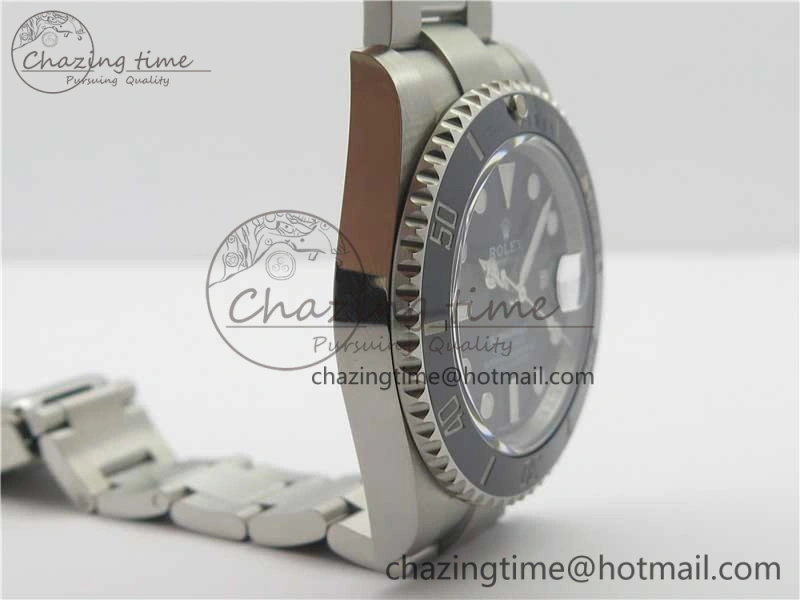 Submariner 116610 LN Black Ceramic ZZF 904L 1:1 Best Edition on SS Bracelet SA3135 V2