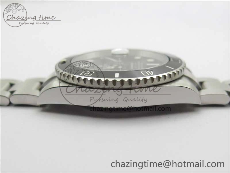 Submariner 116610 LN Black Ceramic ZZF 904L 1:1 Best Edition on SS Bracelet VR3135 V3