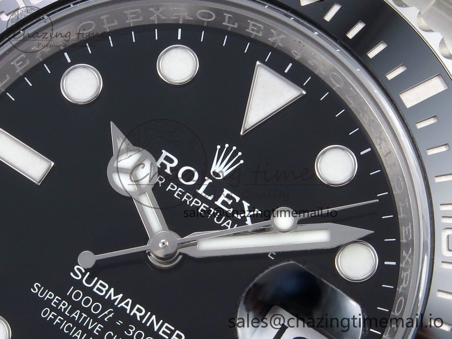 Submariner 116610 LN HGF 1:1 Best Edition Black Dial on SS Bracelet SH3135 V2
