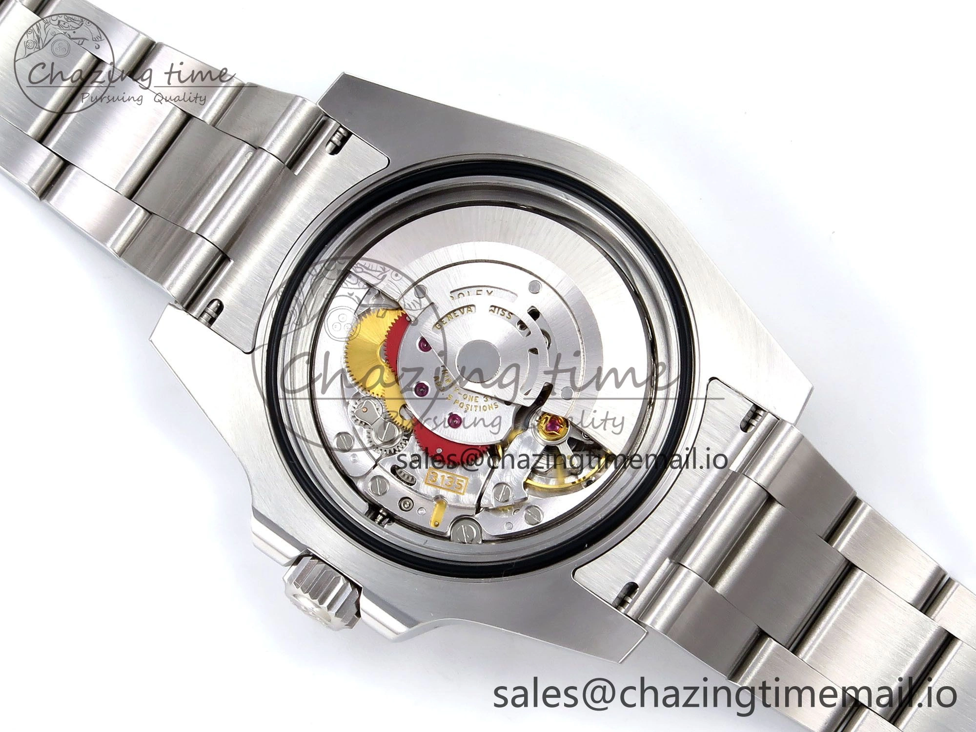 Submariner 116610 LN HGF 1:1 Best Edition Black Dial on SS Bracelet SH3135 V2