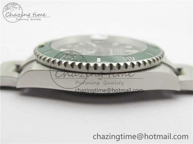 Submariner 116610 LV Green Ceramic 316L Steel Noob 1:1 Best Edition V10.5