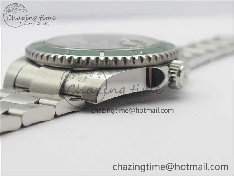 Submariner 116610 LV Green Ceramic ARF 1:1 Best Edition 904L SS Case and Bracelet A2824 V3