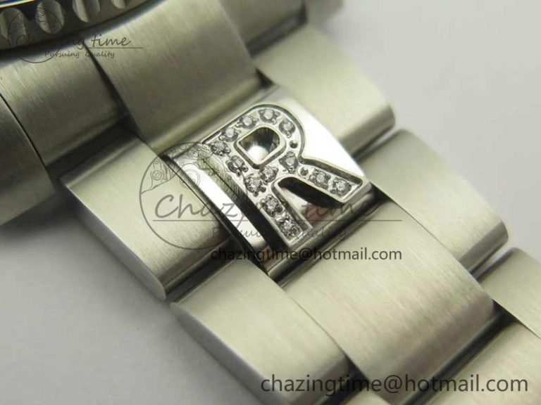 Submariner 116610 LV Green Ceramic DJF 1:1 Best Edition on SS Bracelet SA3135( Free R Cover)