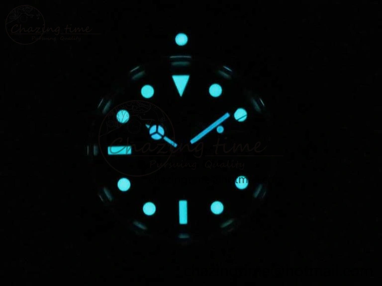 Submariner 116610 LV Green Ceramic DJF 1:1 Best Edition on SS Bracelet SA3135( Free R Cover)