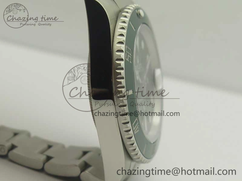 Submariner 116610 LV Green Ceramic DJF 1:1 Best Edition on SS Bracelet SA3135( Free R Cover)