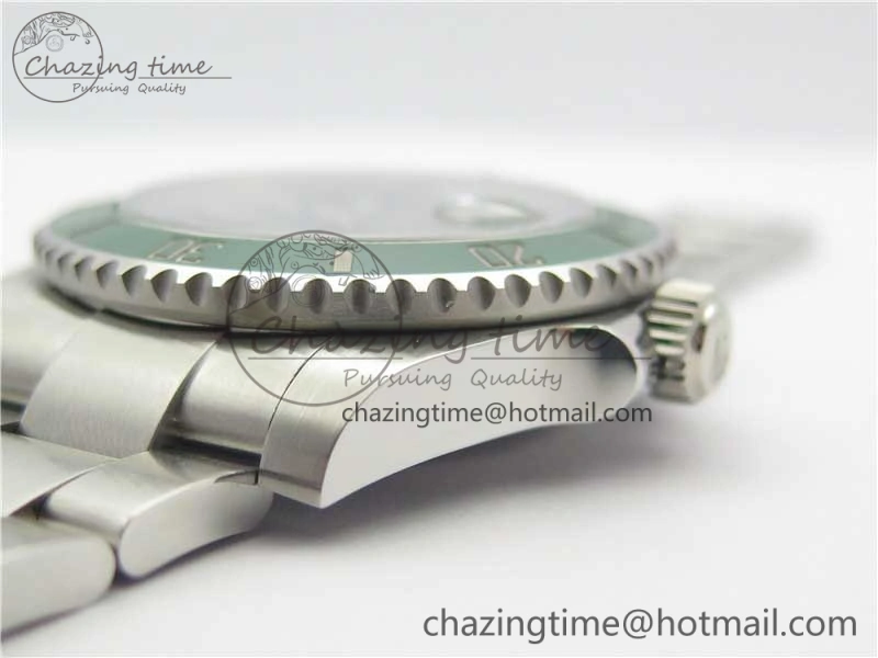 Submariner 116610 LV Green Ceramic Noob 1:1 Best Edition 904L SS Case and Bracelet SA3135 V10