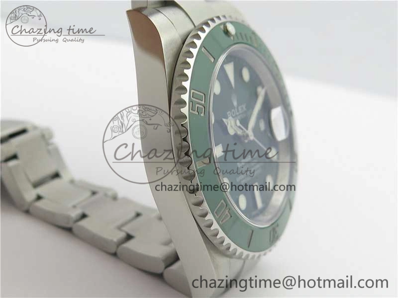 Submariner 116610 LV Green Ceramic Noob 1:1 Best Edition 904L SS Case and Bracelet SA3135 V10