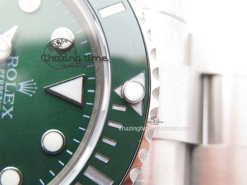 Submariner 116610 LV Green Ceramic V5 Noob Best Edition A2836