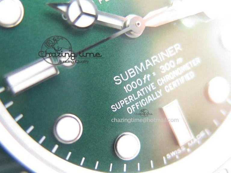 Submariner 116610 LV Green Ceramic V5 Noob Best Edition A2836