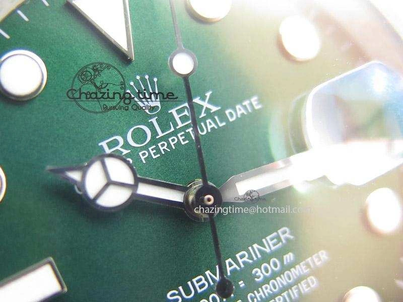 Submariner 116610 LV Green Ceramic V5 Noob Best Edition A2836