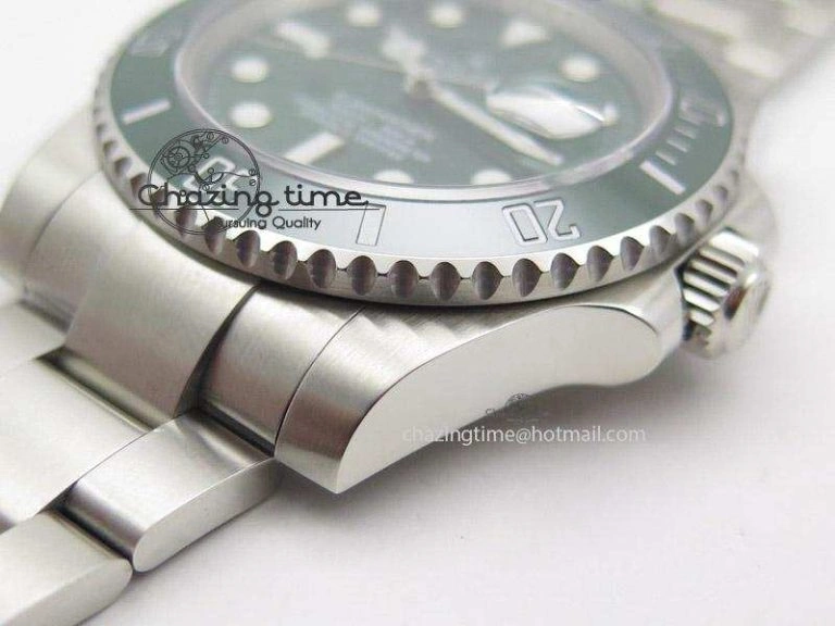 Submariner 116610 LV Green Ceramic V5 Noob Best Edition A2836