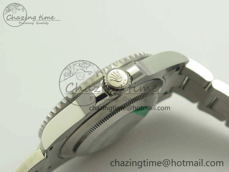 Submariner 116610 LV Green Ceramic V8s Noob Best Edition On SS Bracelet A2836