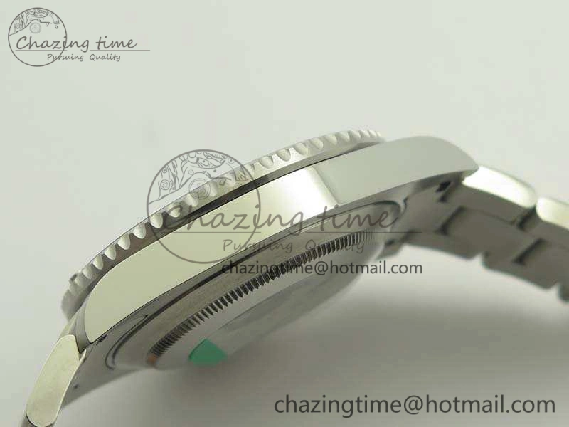 Submariner 116610 LV Green Ceramic V8s Noob Best Edition On SS Bracelet A2836
