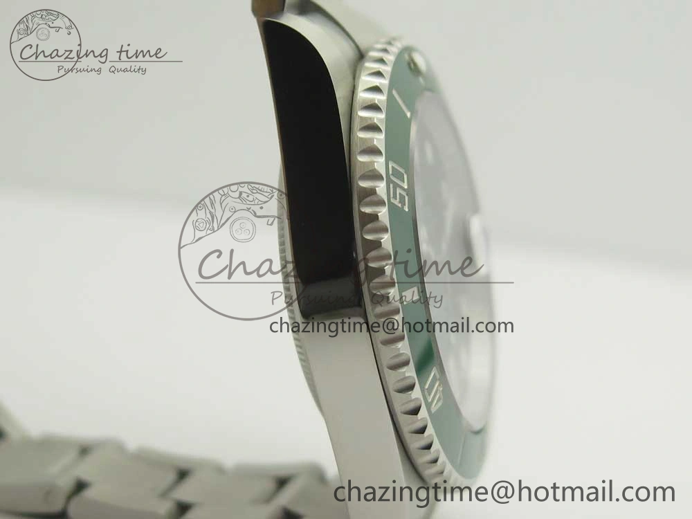 Submariner 116610 LV Green Ceramic VRF 904L 1:1 Best Edition on SS Bracelet VR3135