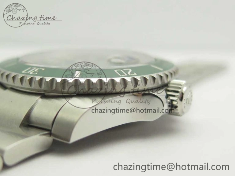 Submariner 116610 LV Green Ceramic VRF 904L 1:1 Best Edition on SS Bracelet VR3135