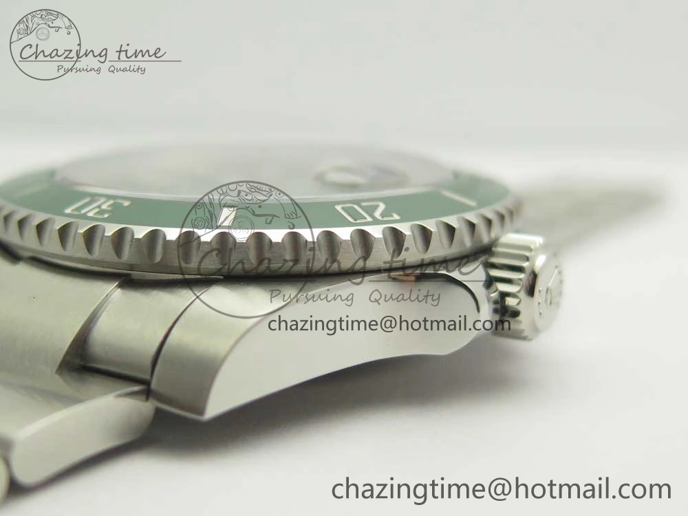 Submariner 116610 LV Green Ceramic VRF 904L 1:1 Best Edition on SS Bracelet VR3135