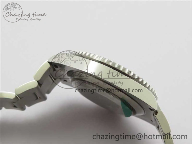 Submariner 116610 LV Green Ceramic ZRF 1:1 Best Edition on SS Bracelet VR3135 (CF Bezel)