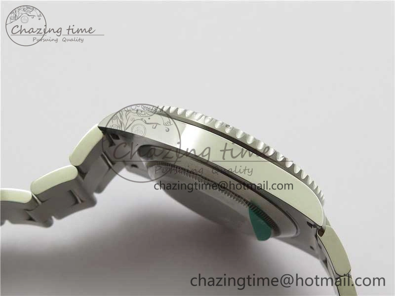 Submariner 116610 LV Green Ceramic ZRF 1:1 Best Edition on SS Bracelet VR3135 (CF Bezel)