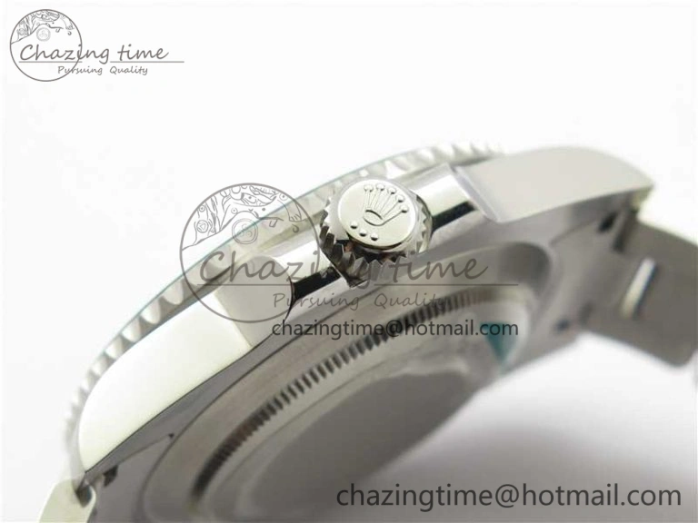 Submariner 116610 LV Green Ceramic ZZF 904L 1:1 Best Edition on SS Bracelet A2836 V2s