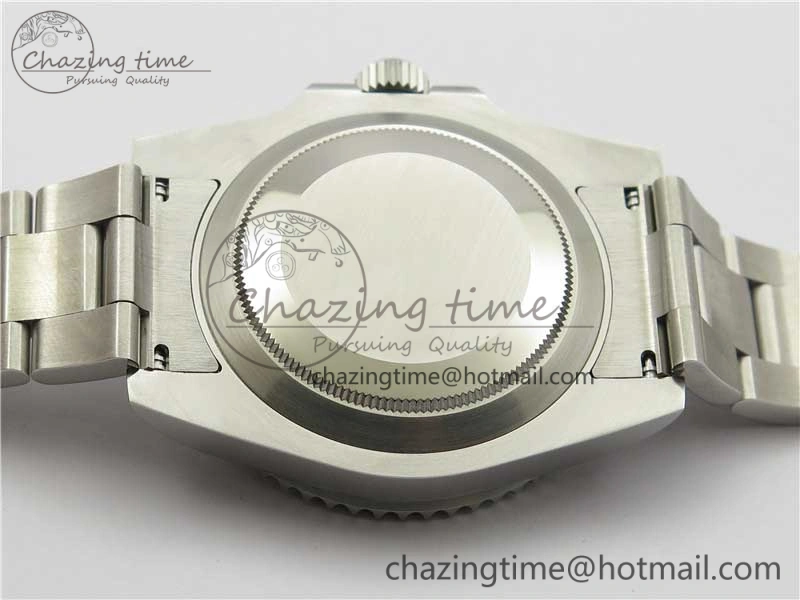 Submariner 116610 LV Green Ceramic ZZF 904L 1:1 Best Edition on SS Bracelet A2836 V2s