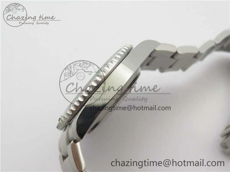 Submariner 116610 LV Green Ceramic ZZF 904L 1:1 Best Edition on SS Bracelet SA3135 V2