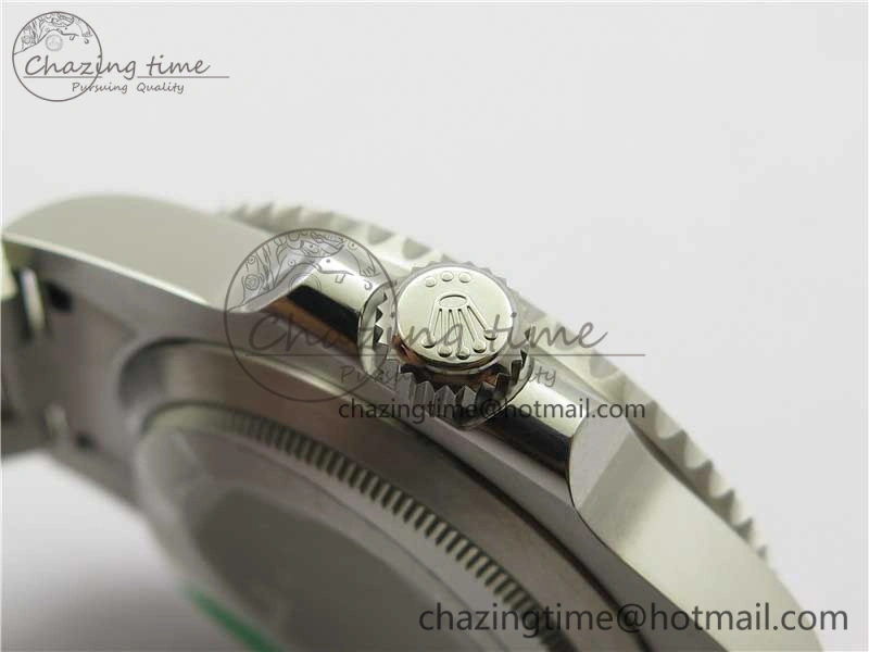 Submariner 116610 LV Green Ceramic ZZF 904L 1:1 Best Edition on SS Bracelet VR3135 V3