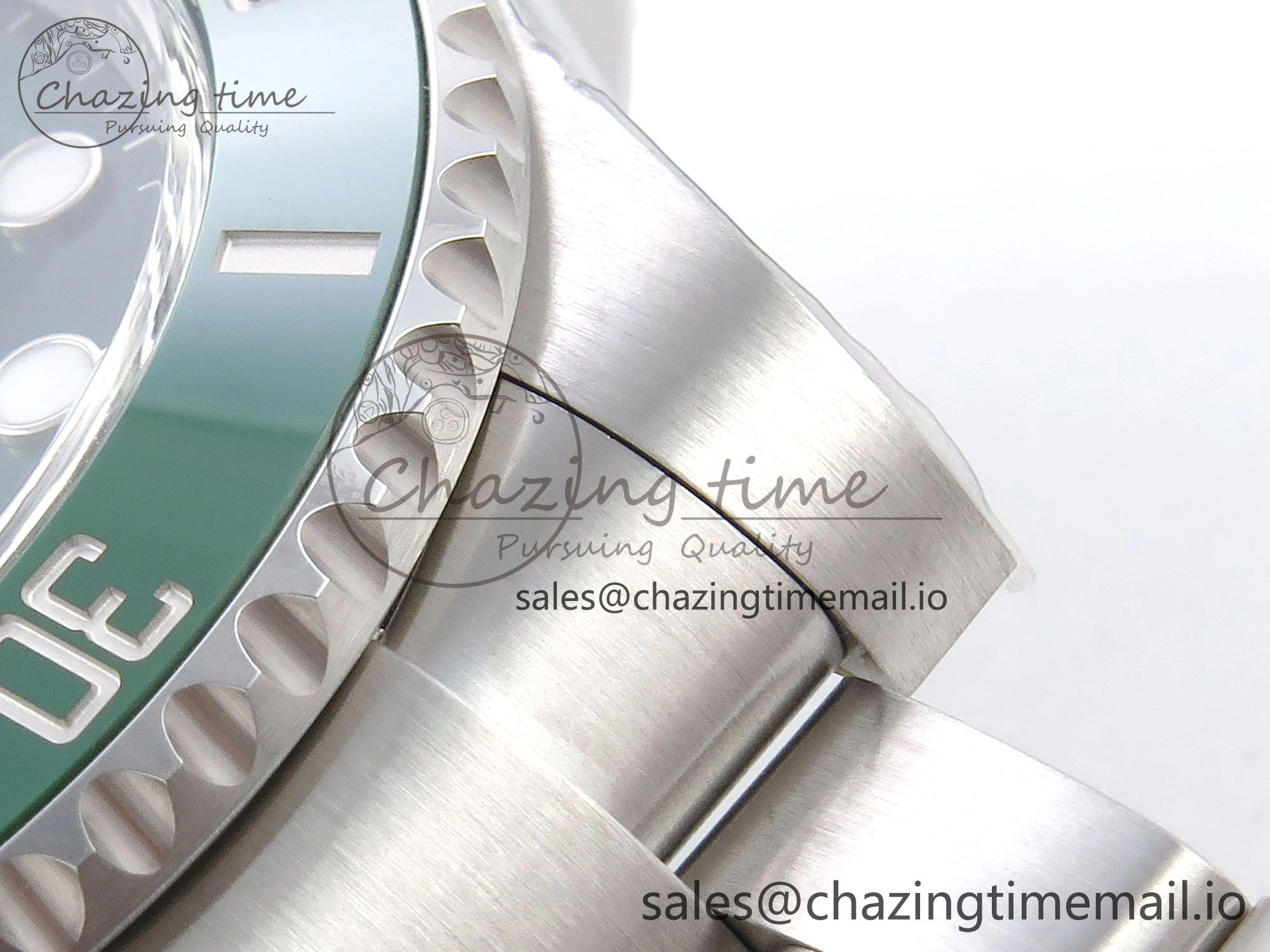 Submariner 116610 LV HGF 1:1 Best Edition Green Dial on SS Bracelet SH3135 V2