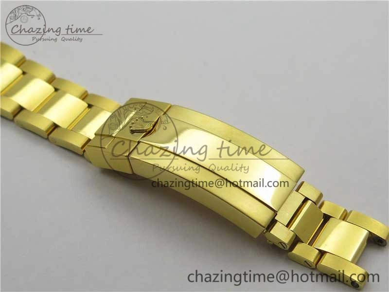 Submariner 116610 LV ROF Best Edition YG Wrapped Green Dial on YG Wrapped Bracelet A2836