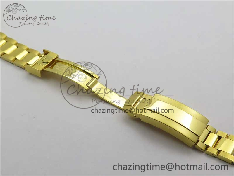 Submariner 116610 LV ROF Best Edition YG Wrapped Green Dial on YG Wrapped Bracelet A2836