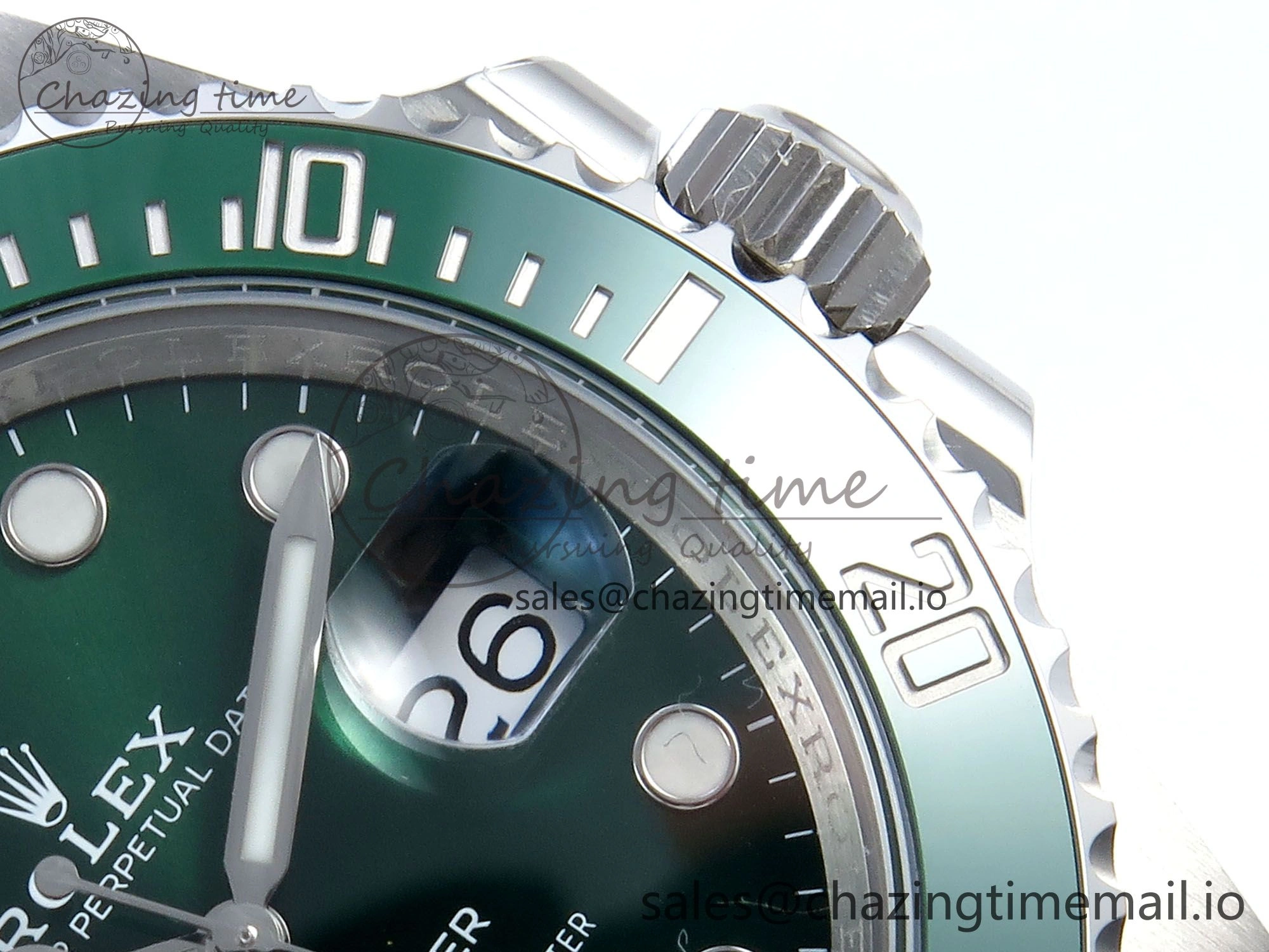 Submariner 116610 LV SS ARF 1:1 Best Edition Steel Green Dial 904L SS Oyster Bracelet SH3135