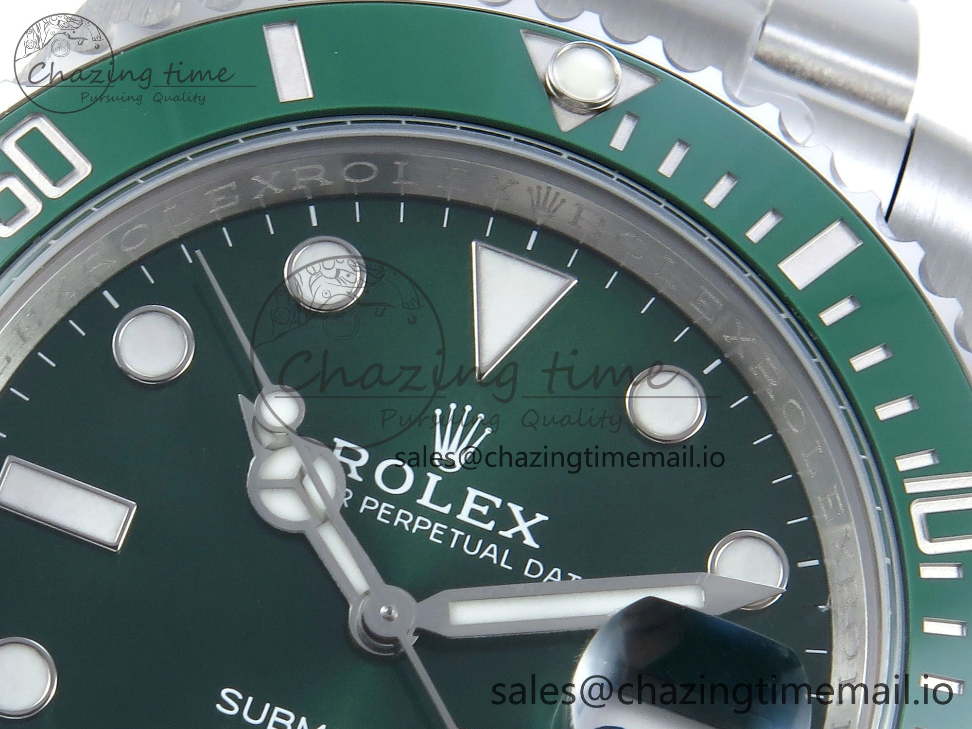 Submariner 116610 LV SS ARF 1:1 Best Edition Steel Green Dial 904L SS Oyster Bracelet SH3135