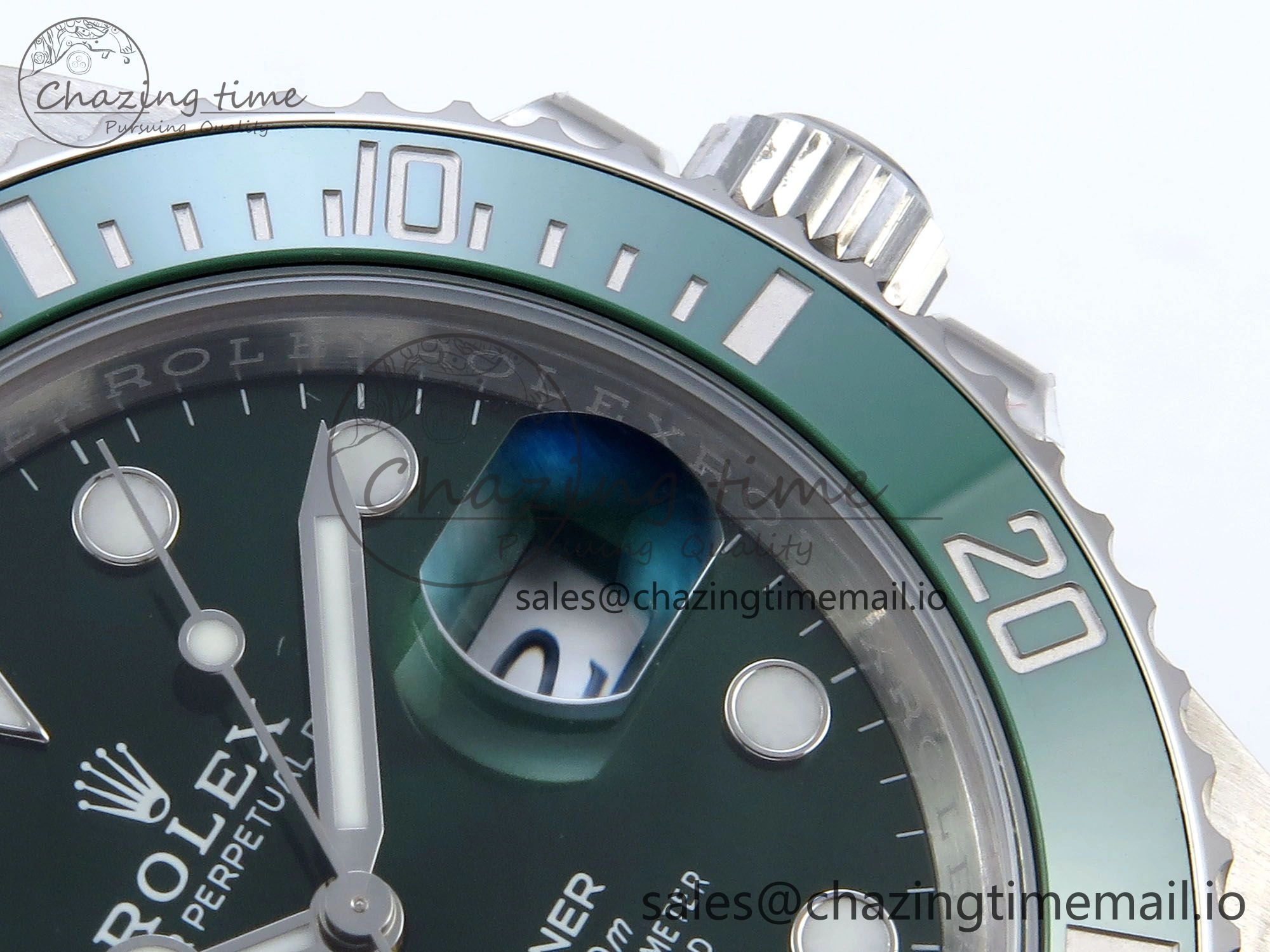 Submariner 116610 LV VSF 1:1 Best Edition Green Dial on SS Bracelet VS3135