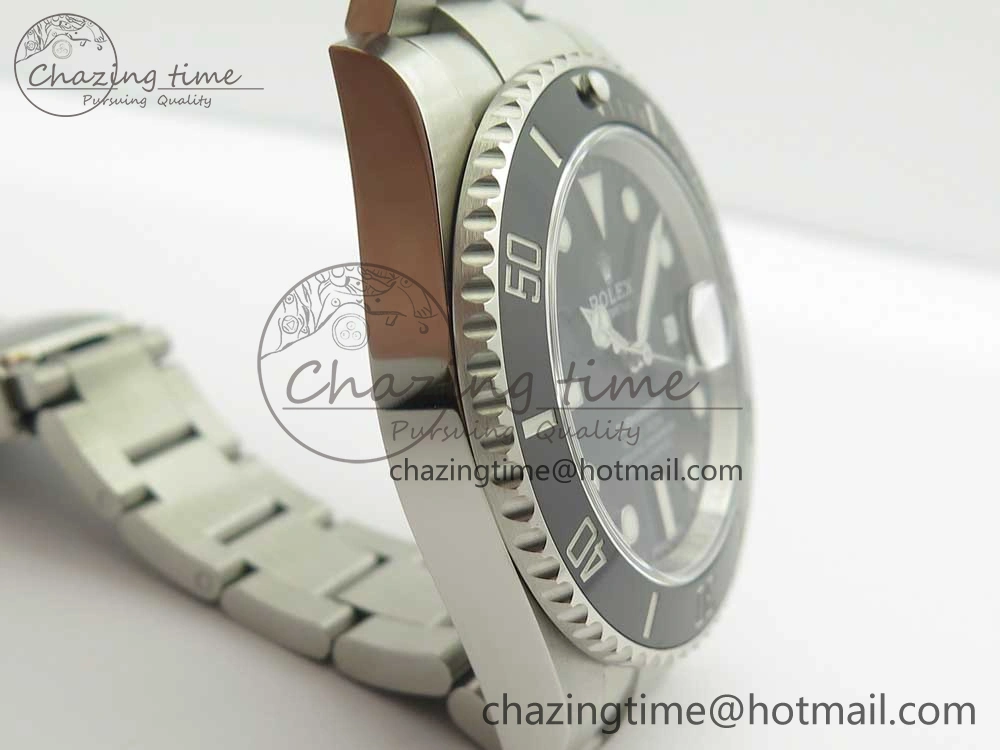 Submariner 116610LN Black Ceramic 904L Nail Maker 1:1 Best Edition on SS Bracelet A3135