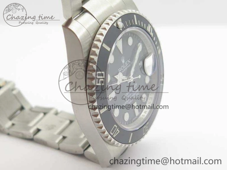 Submariner 116610LN Black Ceramic VRF 1:1 Best Edition On SS Bracelet A2836