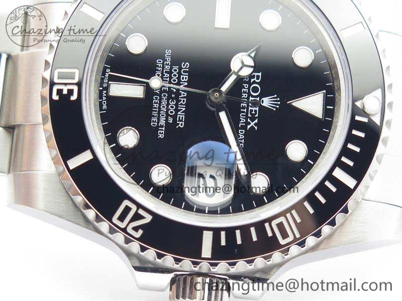 Submariner 116610LN Black Ceramic VRF 1:1 Best Edition On SS Bracelet A2836