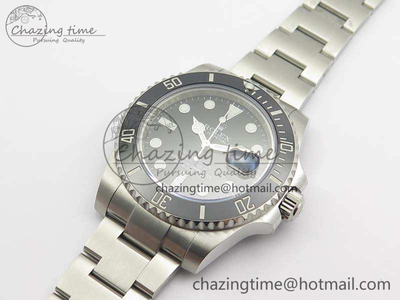 Submariner 116610LN Black Ceramic VRF 1:1 Best Edition On SS Bracelet A2836