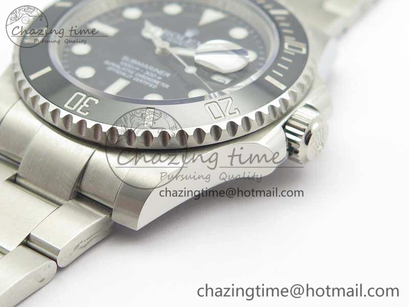Submariner 116610LN Black Ceramic VRF 1:1 Best Edition On SS Bracelet A2836