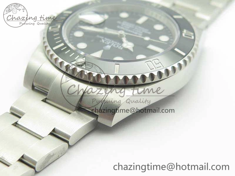 Submariner 116610LN Black Ceramic VRF 1:1 Best Edition On SS Bracelet A2836