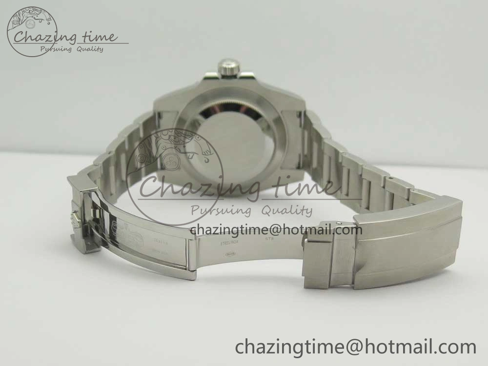 Submariner 116610LV Green Ceramic 904L Nail Marker 1:1 Best Edition on SS Bracelet A3135