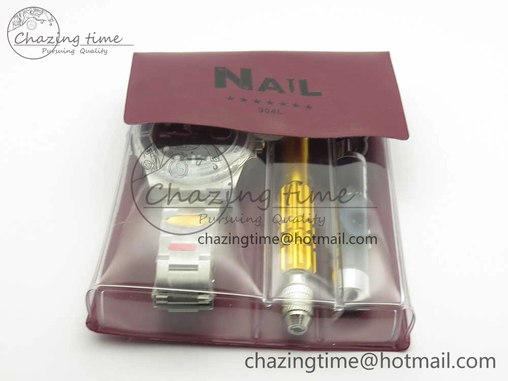 Submariner 116610LV Green Ceramic 904L Nail Marker 1:1 Best Edition on SS Bracelet A3135
