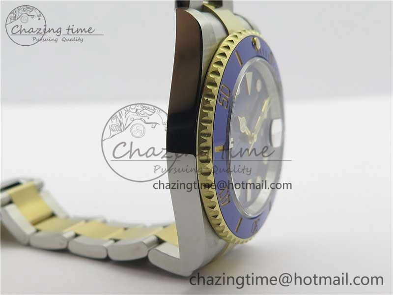 Submariner 116613 LB Blue Ceramic ARF 1:1 Best Edition 904L SS Case and Bracelet A2824 V3