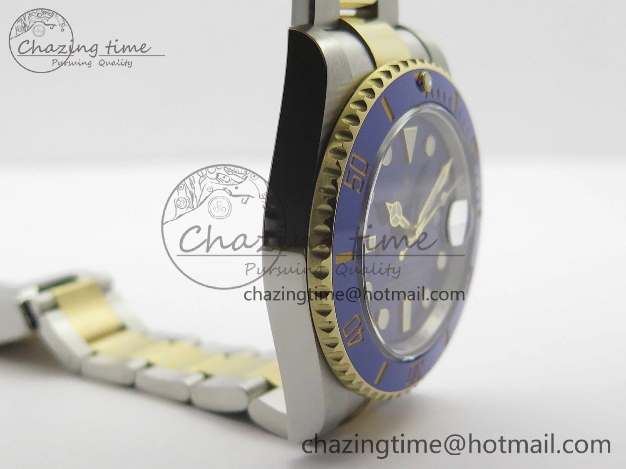 Submariner 116613 LB Blue Ceramic ARF 1:1 Best Edition 904L SS Case and Bracelet SH3135 V3